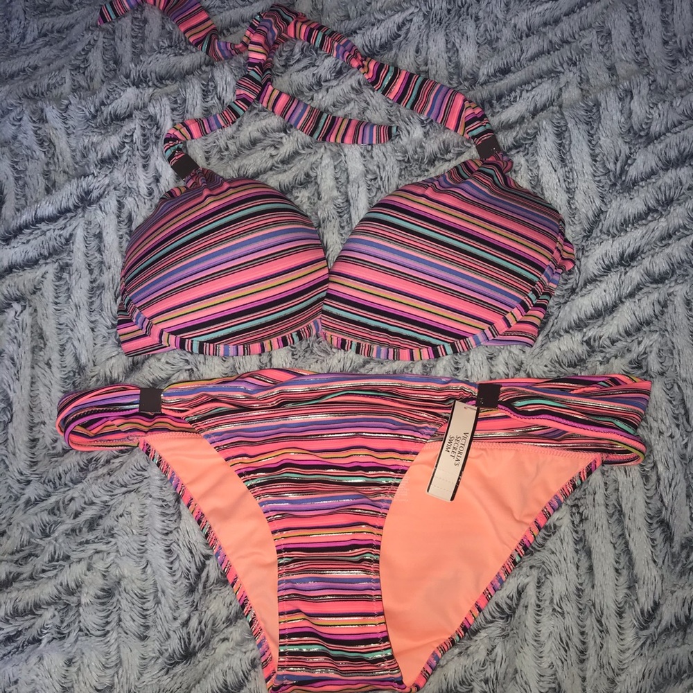 NWT VS PUSH-UP SWIM SUIT 36D and Medium